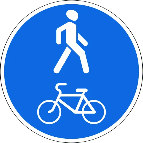 4.6.1 Piyoda va velosipedlar birgalikda harakatlanish yo'li