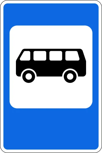 5.12. “Avtobus va trolleybus to‘xtash joyi”.
