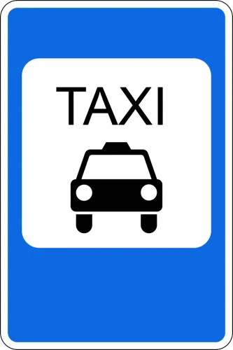 5.14. “Taksi to‘xtab turish joyi”.
