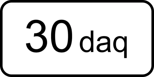 7.9 To’xtab turish muddati cheklangan