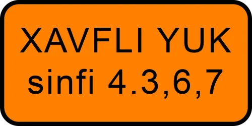 7.20 Xavfli yuk