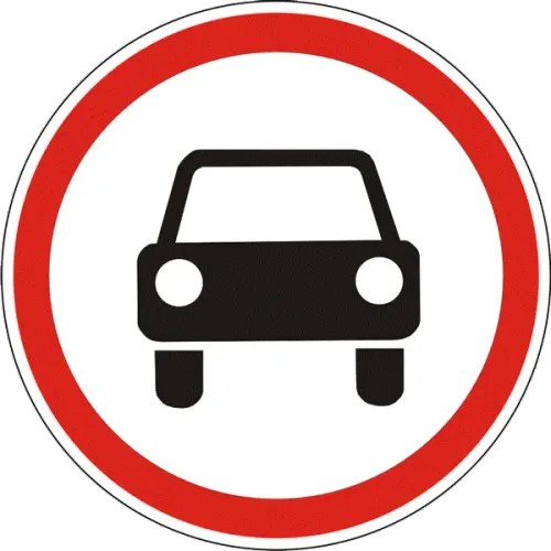 3.3. Mexanik transport vositalarining harakatlanishi taqiqlangan